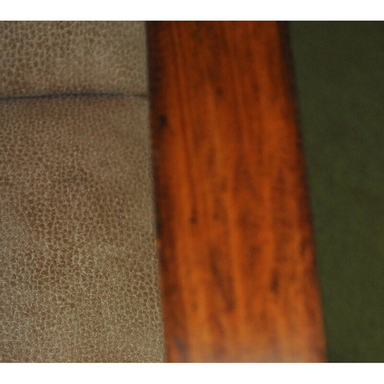 Image 1 of Coppia di poltrone Cesky Nabytek in pelle - anni '60