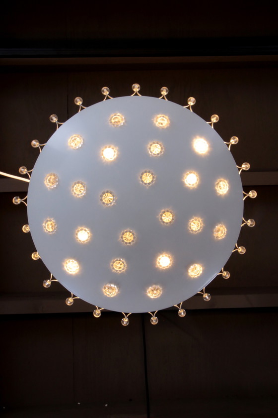 Image 1 of Emil Stejnar ceiling lamp for Rupert Nikoll Austria 1950s