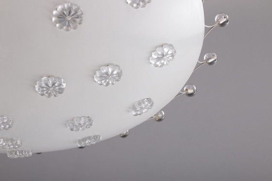 Image 1 of Emil Stejnar ceiling lamp for Rupert Nikoll Austria 1950s