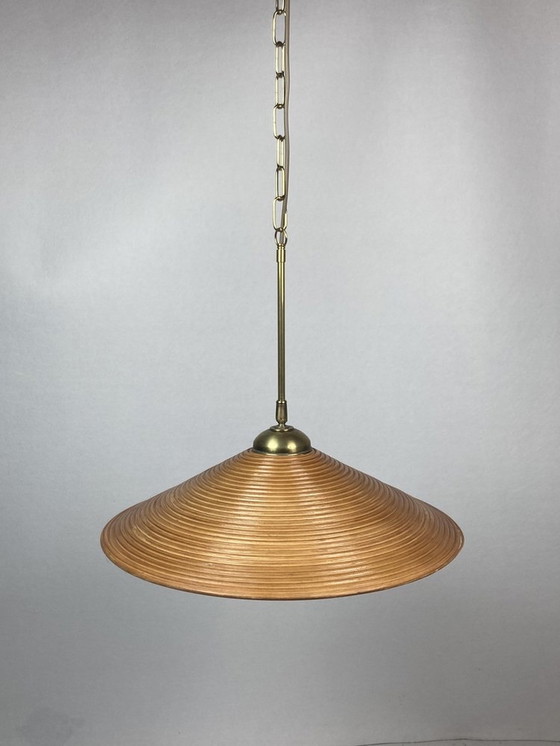 Image 1 of Pendant Lamp by Gabriella Crespi, 1970s