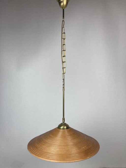 Pendant Lamp by Gabriella Crespi, 1970s