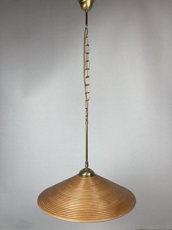 Image 1 of Pendant Lamp by Gabriella Crespi, 1970s