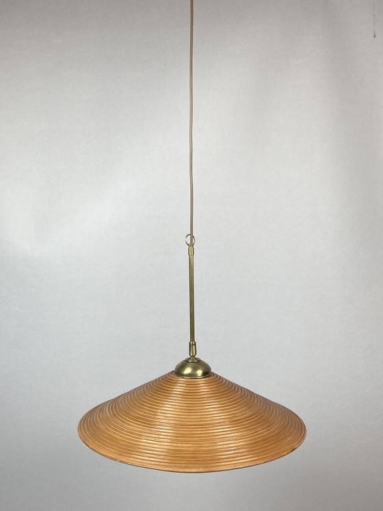 Image 1 of Pendant Lamp by Gabriella Crespi, 1970s