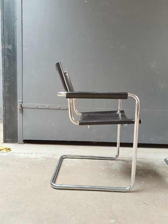 Image 1 of 4x Mart Stam model s 34 chairs