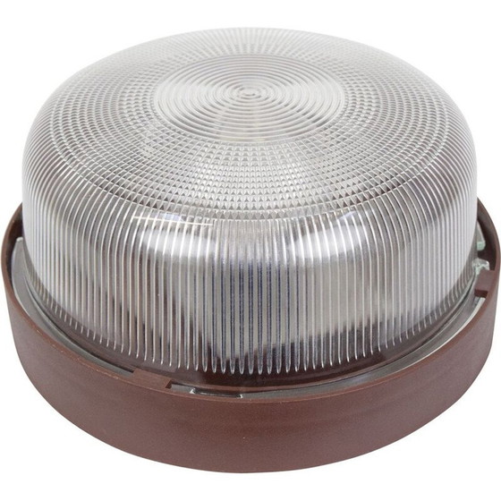 Image 1 of Lampada da soffitto in vetro vintage, Cecoslovacchia, anni '60