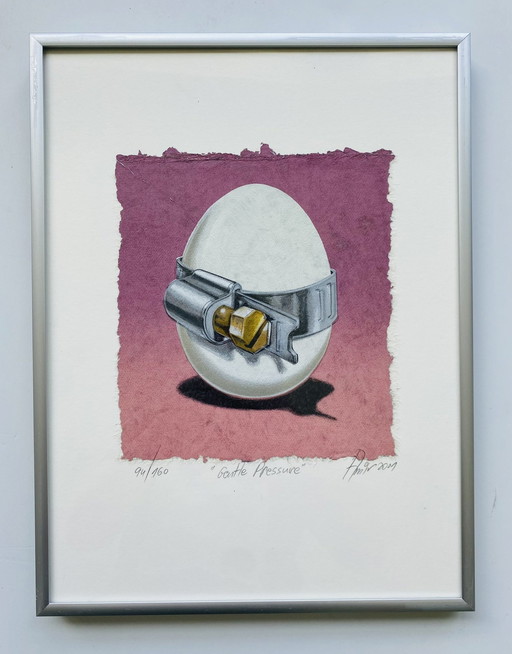 Sharon Amir - Silkscreen Egg