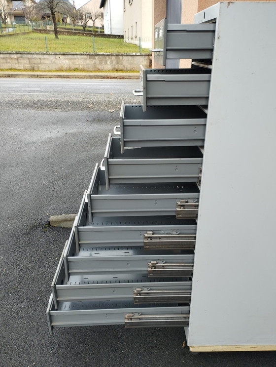 Image 1 of Meuble De Métier Design - Indus - Patrimoine Industriel - Époque Vintage