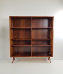 Bibliothèque vintage danoise en bois de rose Hundevad
