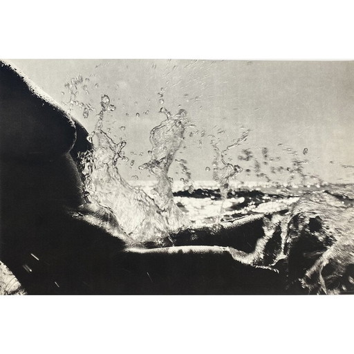 Fotografía de época "Nu de la Mer, Camargue" de Lucien Clergue, 1966