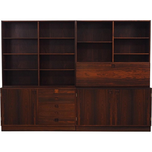 Set of rosewood bookcases, Danish design, 1970s, designer: Peter Løvig Nielsen