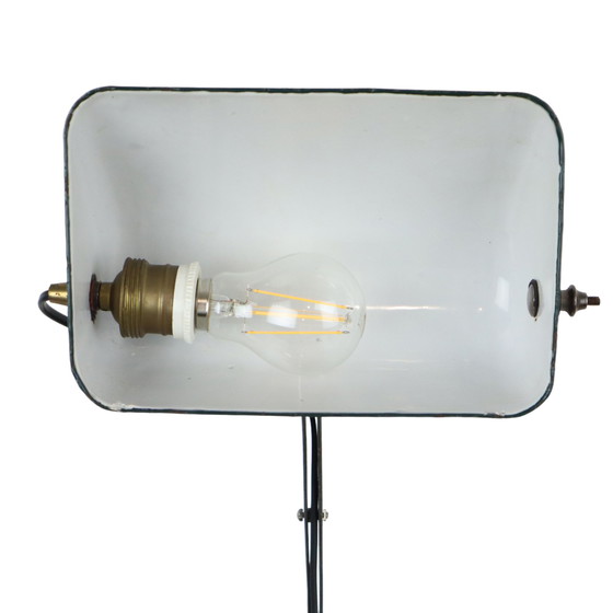 Image 1 of Art Deco Industrial Notary Lamp 