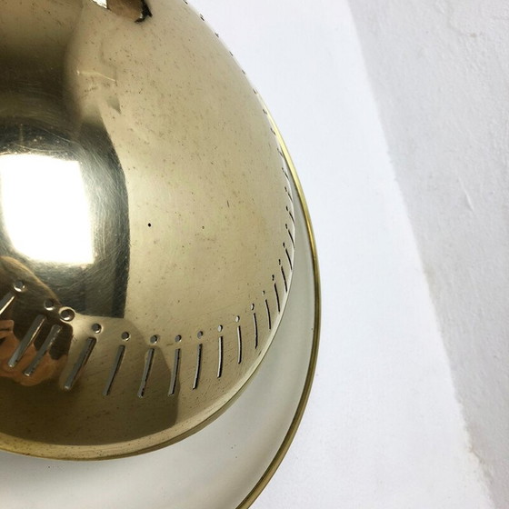 Image 1 of Pair of vintage Stilnovo sconces in metal and brass, Italy 1950