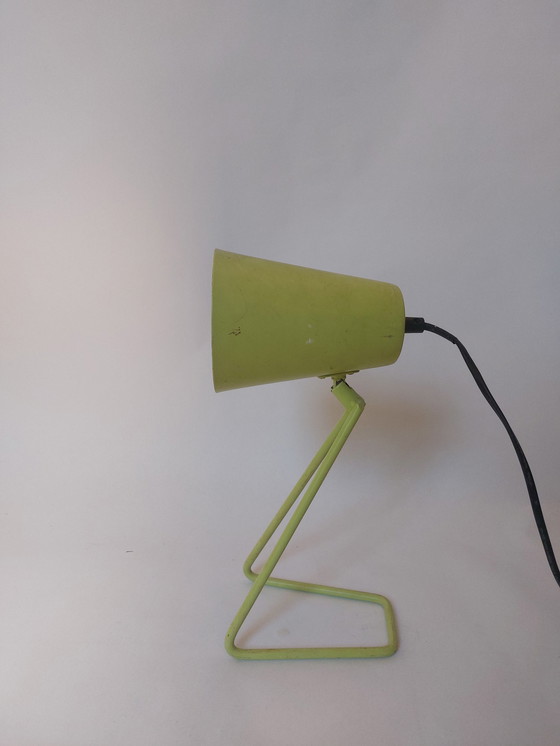 Image 1 of Green Table Lamp, 1980