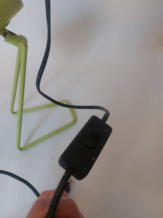 Image 1 of Green Table Lamp, 1980