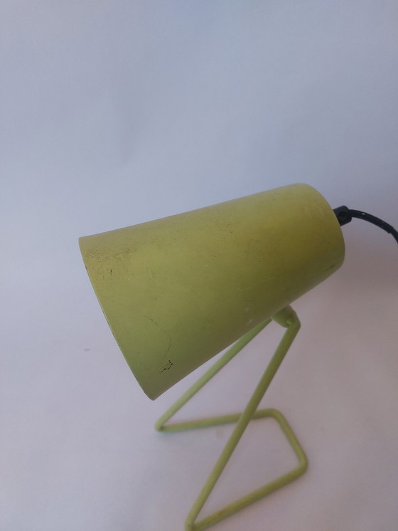 Image 1 of Green Table Lamp, 1980