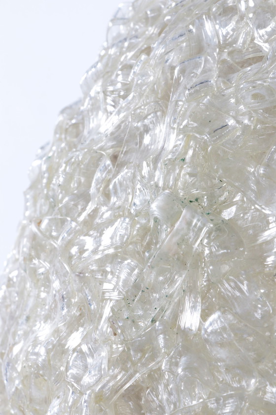 Image 1 of otaflex Lampe suspendue vintage avec une belle texture grossière, 1960 Allemagne