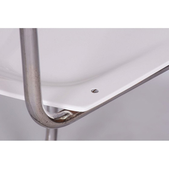 Image 1 of Pair of vintage Bauhaus armchairs in chrome steel by Mart Stam, Germany 1930