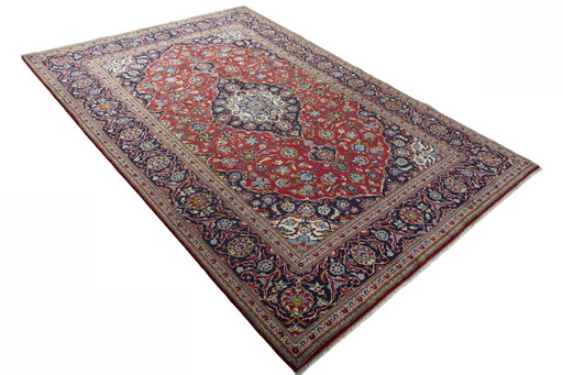 Hand-knotted Keshan Cork Rug - 291 X 201 Cm