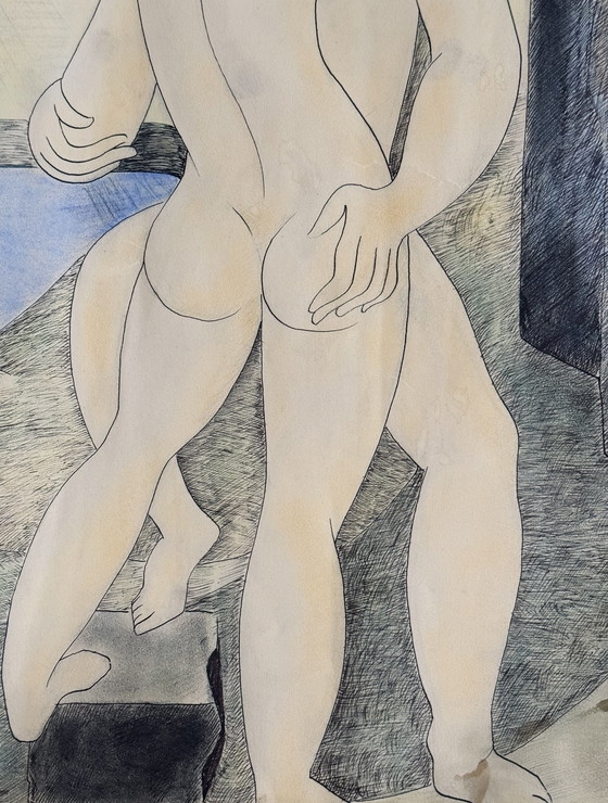 Image 1 of Augusta Berbuto 1914-1986 / Couple Embracing About 1950