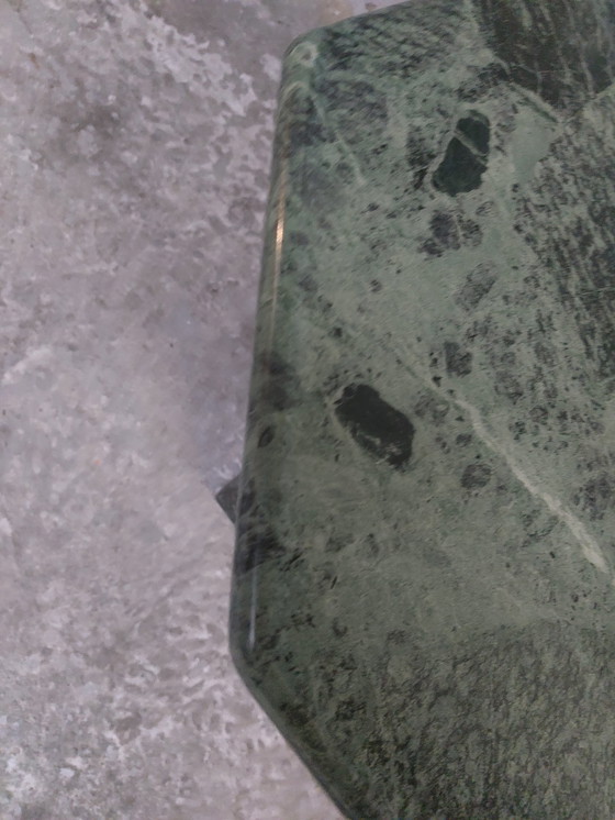 Image 1 of Green Marble Coffee Table