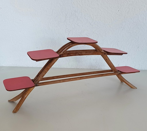 Fifties Plant Table With Five Shelves