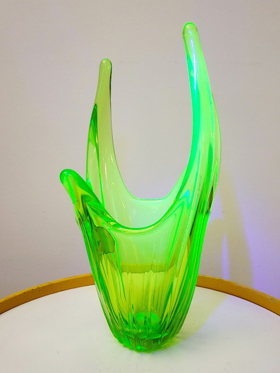 Image 1 of Uranium Of Annagroen Centerpiece, Val Saint Lambert, Organic Design, Belgium