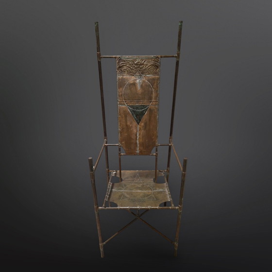 Image 1 of Throne Chair By Cor De Ree, Netherlands 1990