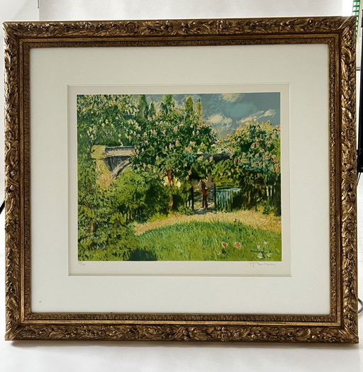 Paul Renoir lithograph 671/1000