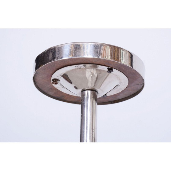 Image 1 of Vintage chromed steel flower stand by Vichr a spol, Czechoslovakia 1930