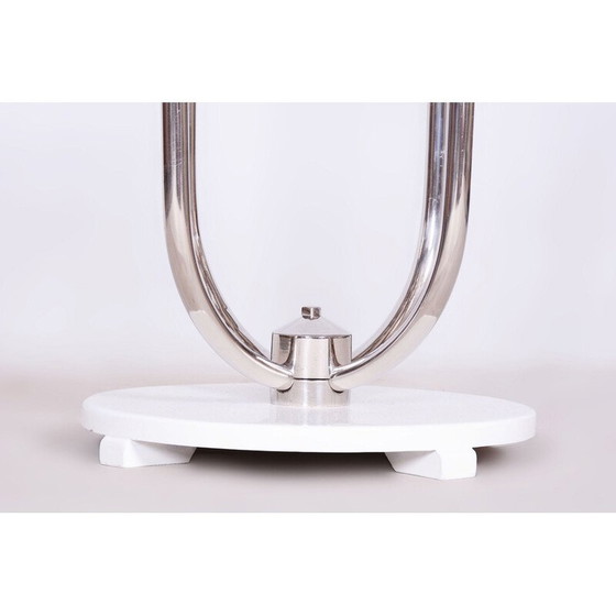 Image 1 of Vintage chromed steel flower stand by Vichr a spol, Czechoslovakia 1930