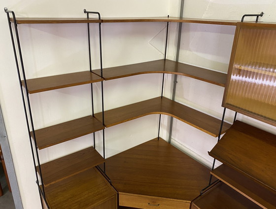 Image 1 of Omnia Shelf System In Teak By Ernst Dieter Hilker 1960S