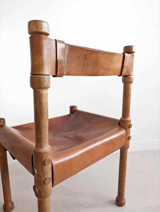 Image 1 of Brutalist Safari Chair 1960'S