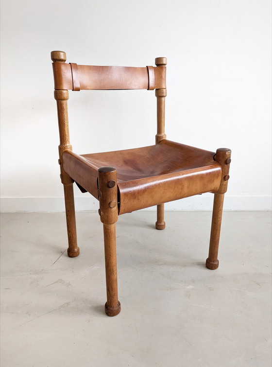 Image 1 of Brutalist Safari Chair 1960'S