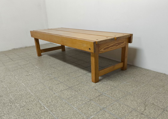 Image 1 of Bench pinewood 1970s