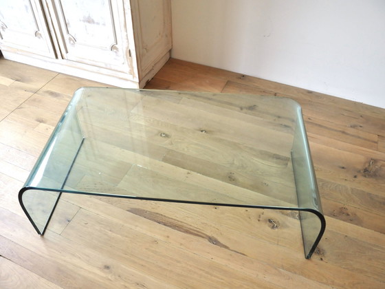 Image 1 of Fiam Italia glass coffee table by Angelo Cortesi