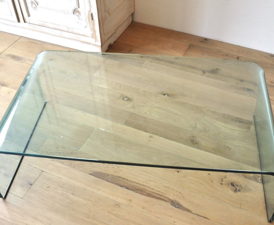 Image 1 of Fiam Italia glass coffee table by Angelo Cortesi