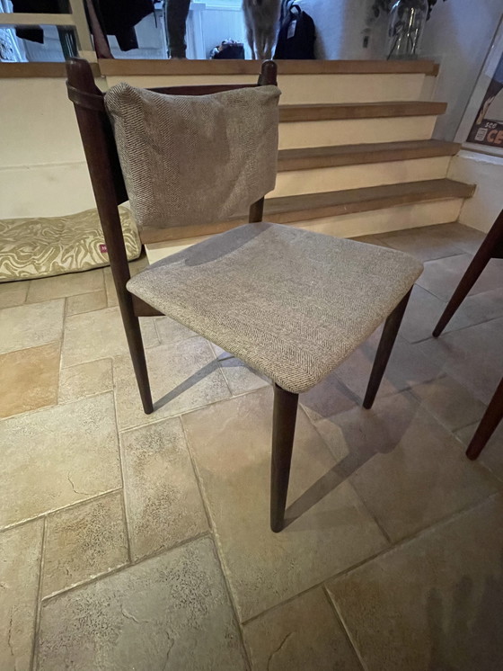 Image 1 of 6X Dark Brown Dining Chairs From Dutchbone (Torrance)