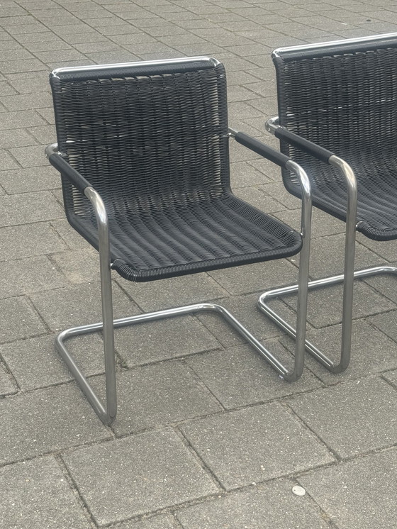 Image 1 of 4x Tecta Dining Chairs Model D41