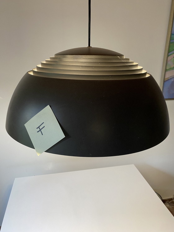 Image 1 of Vintage Pendant Lamp Aj Royal Designer Arne Jacobsen For Louis Poulson