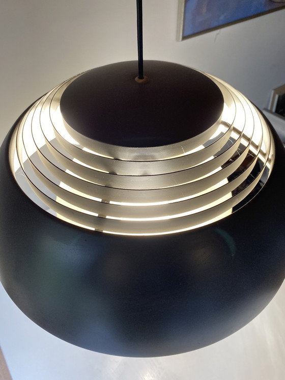 Image 1 of Vintage Pendant Lamp Aj Royal Designer Arne Jacobsen For Louis Poulson