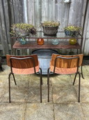 2x Chaise Pagholz design vintage Marko