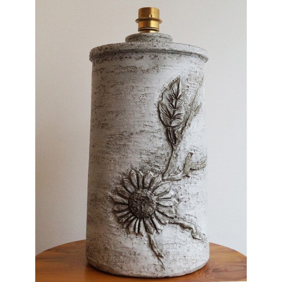 Image 1 of Vintage table Lamp by Huguette & Marius Bessone for Vallauris - 1970s