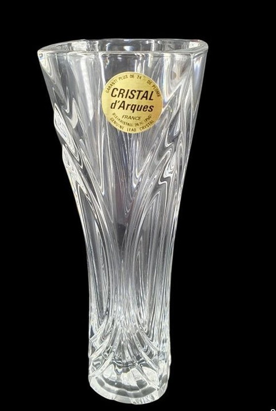 Image 1 of 1207 Cristal D'Arques 2 Small Crystal Vases