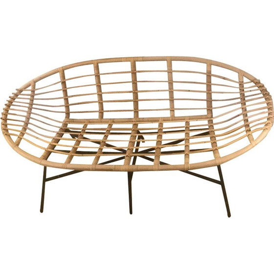 Image 1 of Vintage "citron" 2 seats armchair contemporary edition Oxyo by Janine Abraham & Dirk Jan Rol, 1957s