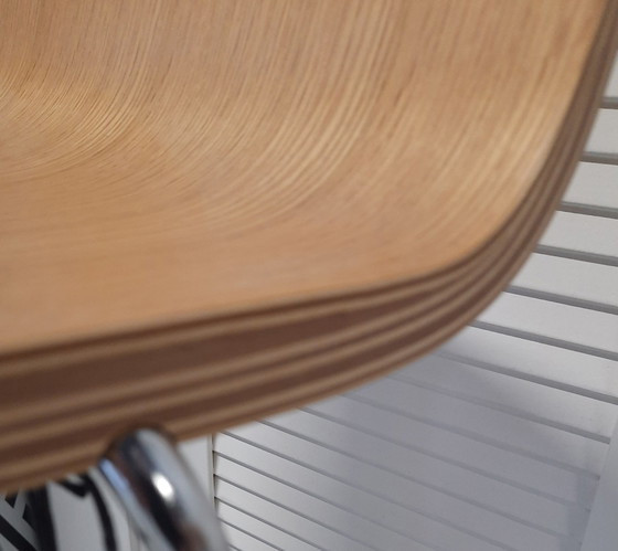 Image 1 of Normann Copenhagen Tabouret de bar Just Chêne Chromé