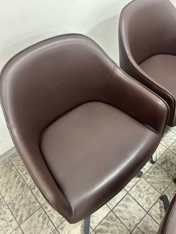 Image 1 of Vitra | Bouroullec | Softshell | Brown Leather