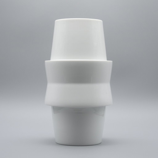 Vase vintage en porcelaine Hutschenreuther H 27 cm