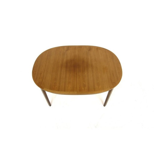 Vintage walnut table, Sweden 1960s