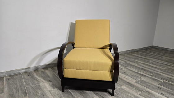 Image 1 of Art Deco Armchair By Jindrich Halabala