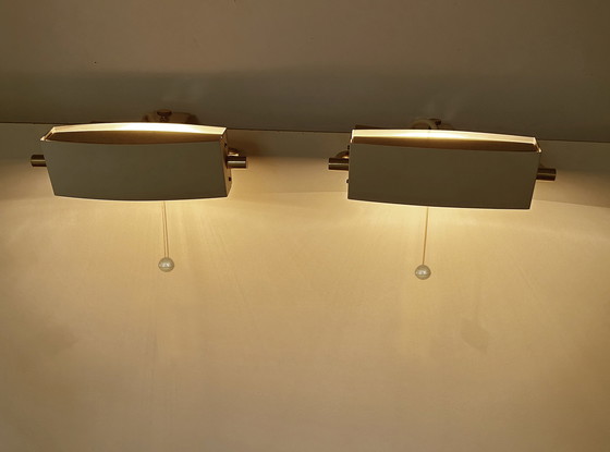 Image 1 of 2x Vintage Bedside Lamps